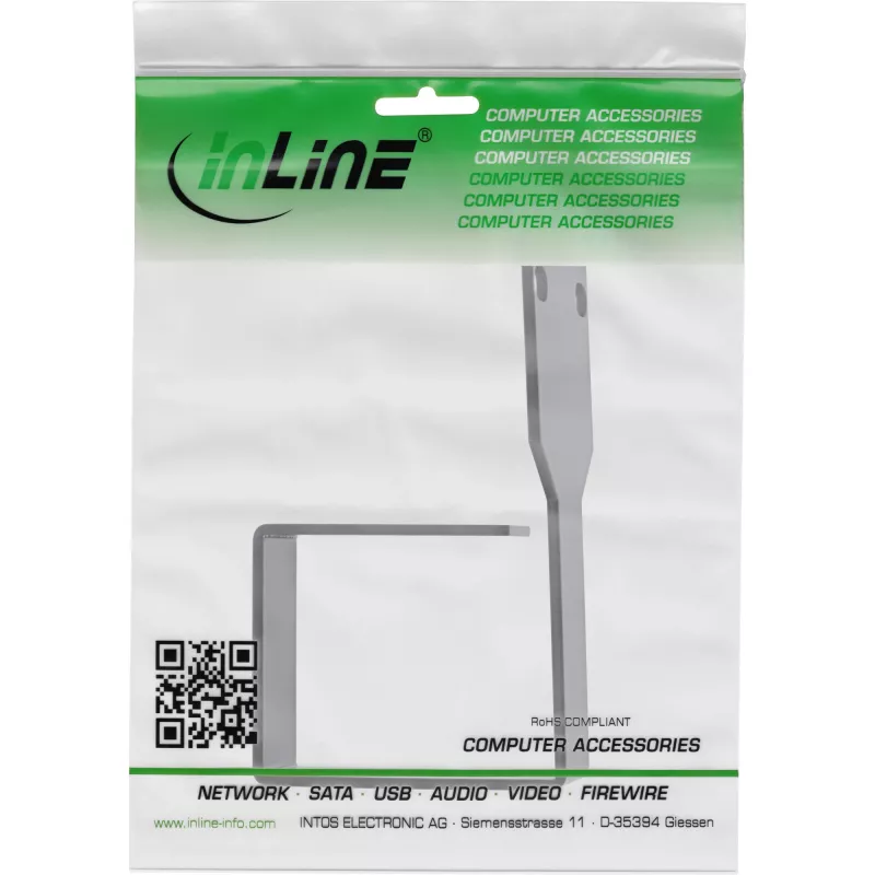 Kaabliklamber InLine 19110R metallist 50x60mm must