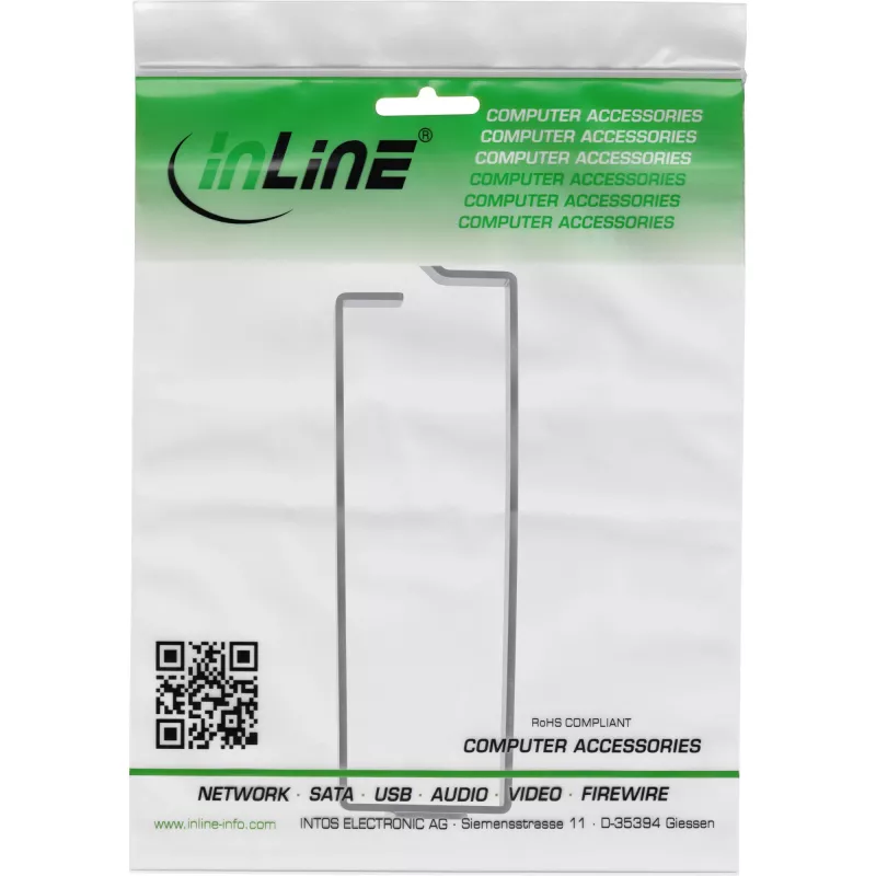 Kaabliklamber InLine 19110U metallist 44x129mm must