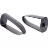 InLine 19-tolline kaablihalduspaneel, 9 plastklambrit, eemaldatavad, RAL9005 must