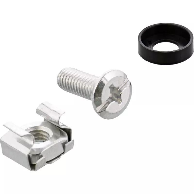 InLine 19-tolline kaablihalduspaneel, 5 eemaldatavat plastklambrit, RAL 9005 must