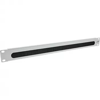 Harjapaneel InLine 19111E 19-tolline kaablisisestusplaat harjaga RAL 7035 hall