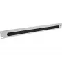Harjapaneel InLine 19111E 19-tolline kaablisisestusplaat harjaga RAL 7035 hall