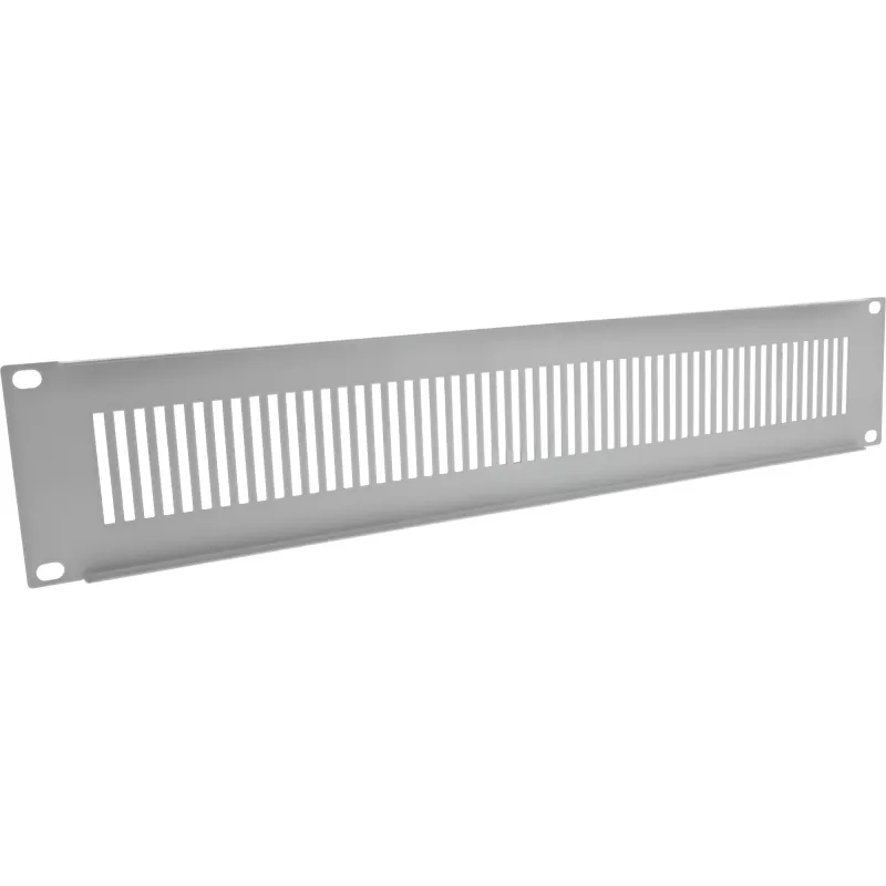 Pimepaneel InLine 19 tolli 19111G perforeeritud hall RAL 7035
