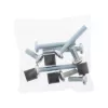 InLine 8 tk kruvikomplekt 4x M8x20mm/M8x50mm/4x 15mm vahetükid seinale kinnitamiseks