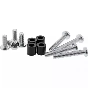 InLine 8 tk kruvikomplekt 4x M8x20mm/M8x50mm/4x 15mm vahetükid seinale kinnitamiseks