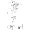 InLine lauaklamber 2x TV/LED/TFT ekraanile kuni 81cm 32 tolli max 9kg