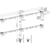 InLine lauaklamber kuni 6x TV / LED / TFT ekraanile kuni 81 cm 32 tolli max 7 kg must