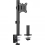 InLine lauaklamber teleri / LED / TFT ekraani jaoks kuni 81 cm 32 tolli max 9 kg must