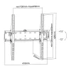 Seinakinnitus InLine Basic 23113A lameekraantelerile 32-55 tolli