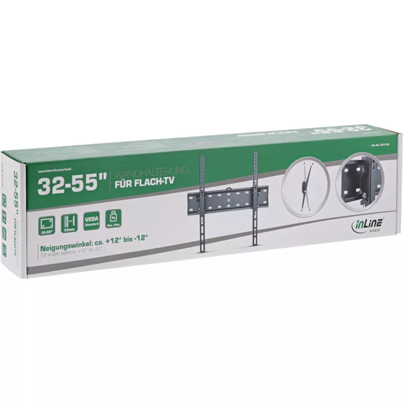 Seinakinnitus InLine Basic 23113A lameekraantelerile 32-55 tolli