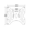 InLine seinakinnitusklamber TFT-le 58–107 cm (23–42 tolli), max 30 kg