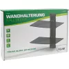 InLine Wall mount, DVD, Bluray, Sat-vastuvõtja jaoks, max 8kg, must