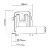 Passiivne hoidik InLine 23152B meedia striimimiskastile 26-39mm