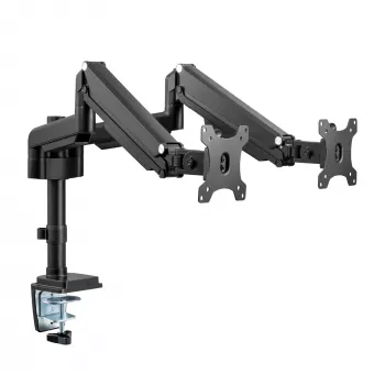 InLine lauakinnitus tõstukiga, kahele monitorile kuni 82 cm (32 tolli), 9 kg