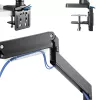 InLine lauamonitorikinnitus tõstuki ja USB3.0-ga, liigutatav, kuni 3 kuvarile suurusega kuni 27 tolli