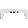 InLine Monitor Platform+, 2x USB 3.2 Gen1 ja QC3 laadimine, 80mm, max 15kg