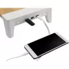 InLine Monitor Platform+, 2x USB 3.2 Gen1 ja QC3 laadimine, 80mm, max 15kg