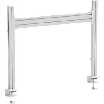 InLine 23181F Slatwall lauakinnituspaneel alumiiniumist 1 m kahe sambaga 0,86 m