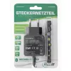 InLine universaalne toiteplokk, 5V / 15W, 8 vahetatava pistikuga, Micro-USB, USB-C