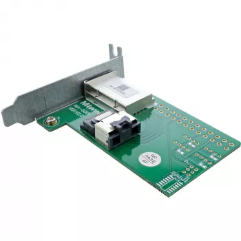 InLine SAS madalprofiili adapterklamber, väline SFF-8088 / sisemine SFF-8087