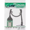 InLine SAS HD madalprofiiliga adapterklamber väline SFF-8088 / sisemine SFF-8643 0.75m