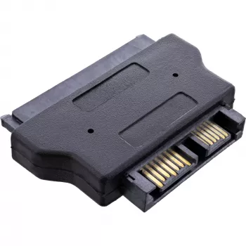 InLine SATA adapter 22 pin kaabel pool kuni Slimline SATA 13 pin PCB