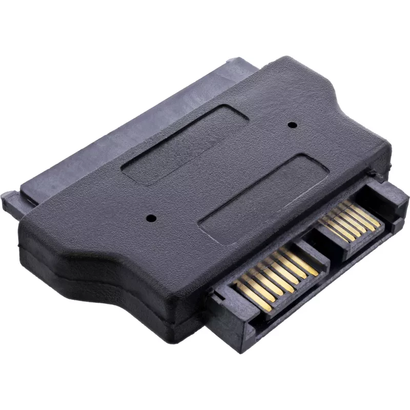 InLine SATA adapter 22 pin kaabel pool kuni Slimline SATA 13 pin PCB