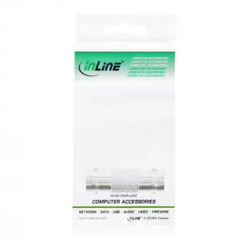 InLine BNC-adapter, emane-emane, 30029