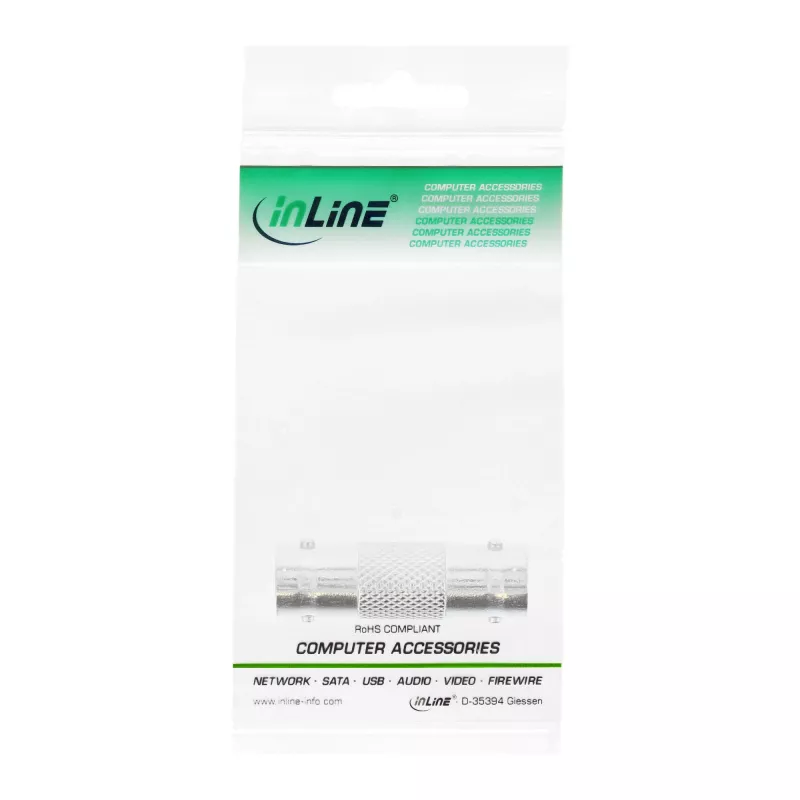 InLine BNC-adapter, emane-emane, 30029