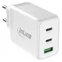 InLine mobiilseadme laadija 31506E — Sisetingimustesse mõeldud universaalne kiirlaadija, 100–240 V sisend, kuni 20 V / 5 A väljund, 1x USB-A, 2x USB-C, Valge