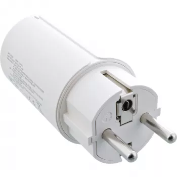 InLine USB PD toiteplokk, GaN-laadija, 3 pordiga, kaks USB-C + USB-A, 65W, valge