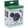 InLine USB toiteplokk, 70 W, GaN, USB-C PD + USB-A QC, kaabel 60 cm, must