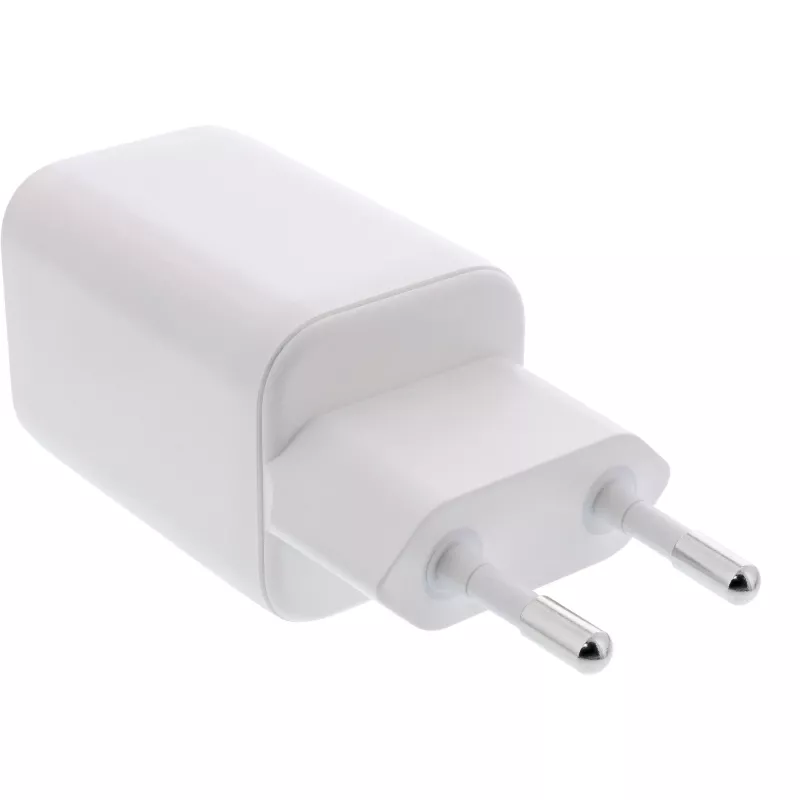 InLine USB toiteplokk, laadija USB-A + USB-C, 33W, PD + QC, valge