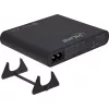 InLine USB toiteplokk, GaN-laadija, 4-portine, 2x USB-C + 2x USB-A, 120W, valge