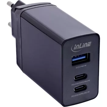 InLine 31516D mobiilseadme laadija Universal Must AC Kiirlaadimine Siseruumides