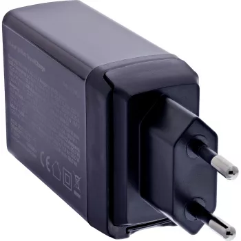 InLine 31516D mobiilseadme laadija Universal Must AC Kiirlaadimine Siseruumides