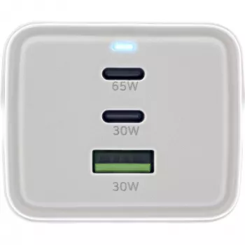 InLine USB toiteplokk, GaN laadija, 2x USB-C, 1x USB-A, PD 3.0, turvapistik