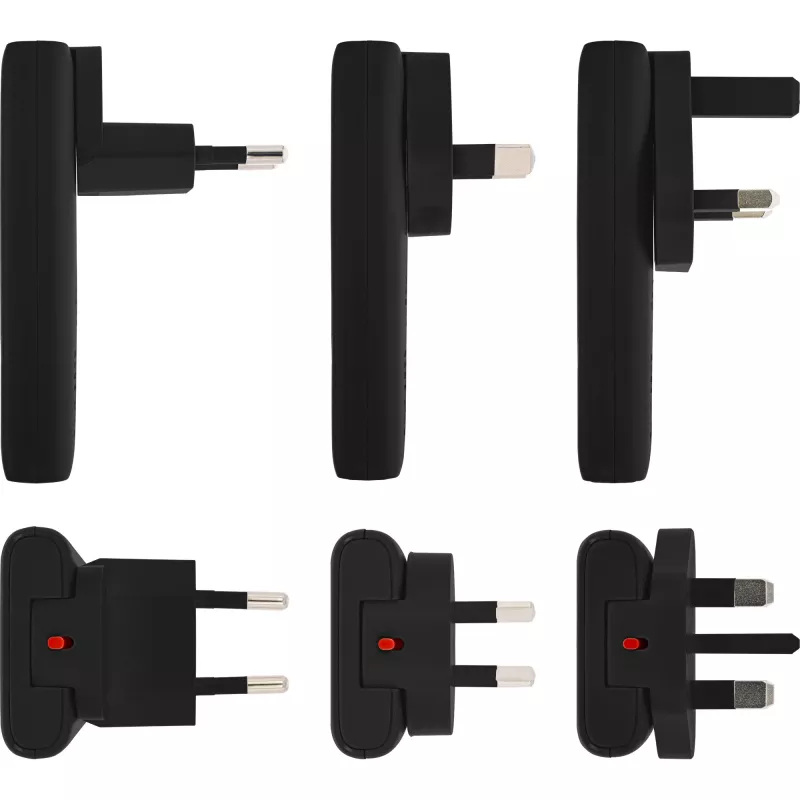 USB toiteadapter laadija InLine 31519B kahe USB-C 65W toiteadapter kahe USB-C pordiga
