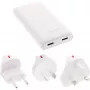 USB toiteplokk laadija InLine 31519C Dual USB-C 65W - kaks USB-C porti, 65 W koguväljund