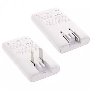 USB toiteplokk laadija InLine 31519C Dual USB-C 65W - kaks USB-C porti, 65 W koguväljund