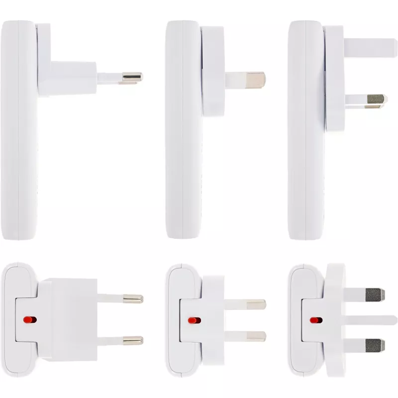 USB toiteplokk laadija InLine 31519C Dual USB-C 65W - kaks USB-C porti, 65 W koguväljund