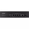 Haldamata kommutaator InLine PoE+ Gigabit võrgu kommutaator 5 porti 4x PoE+ 1xSFP 1 Gb/s lauaarvuti