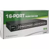 InLine PoE+ Gigabit Injector Hub 16 Port PoE+, 19 inch1U, kronsteinid kaasas, 2 ventilaatorit