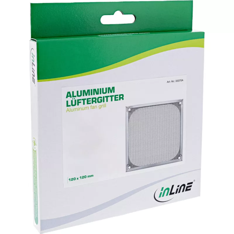 InLine ventilaatorivõre alumiiniumfilter InLine 33370A