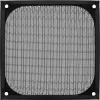 InLine Ventilaatorivõre, alumiiniumfilter, must, 120x120mm