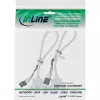 InLine Slot Bracket 2x USB 2.0 Type A-pesa kuni 2x 5 Pin sisemine päis 0,3 m