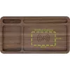 Korraldaja InLine WoodCharge Qi-laadimispinnaga USB-toiteallikas