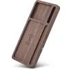 Korraldaja InLine WoodCharge Qi-laadimispinnaga USB-toiteallikas