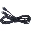 Korraldaja InLine WoodCharge Qi-laadimispinnaga USB-toiteallikas