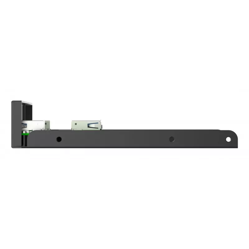 InLine 33456C draivisahtli paneel 8.89 cm (3.5 tolli) I/O pordipaneel Must